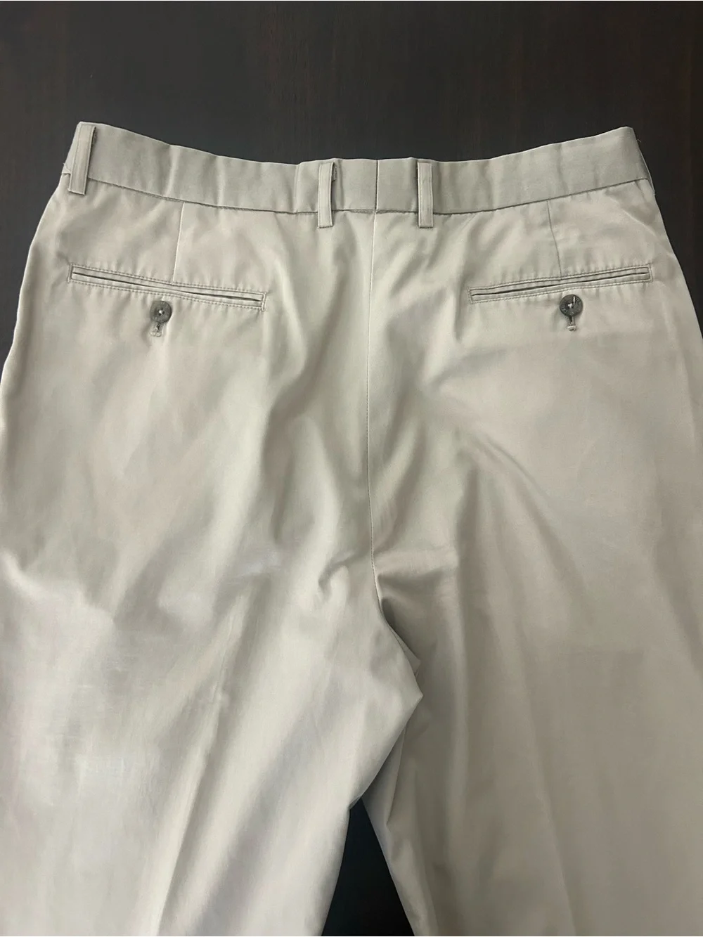 VTG 90s Yves Saint Laurent Pour Homme Beige Khaki Men Pleated Wide Slacks 31x30
